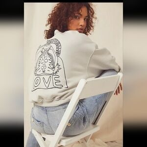 We The Free Free People Long Sleeve Sweatshirt L